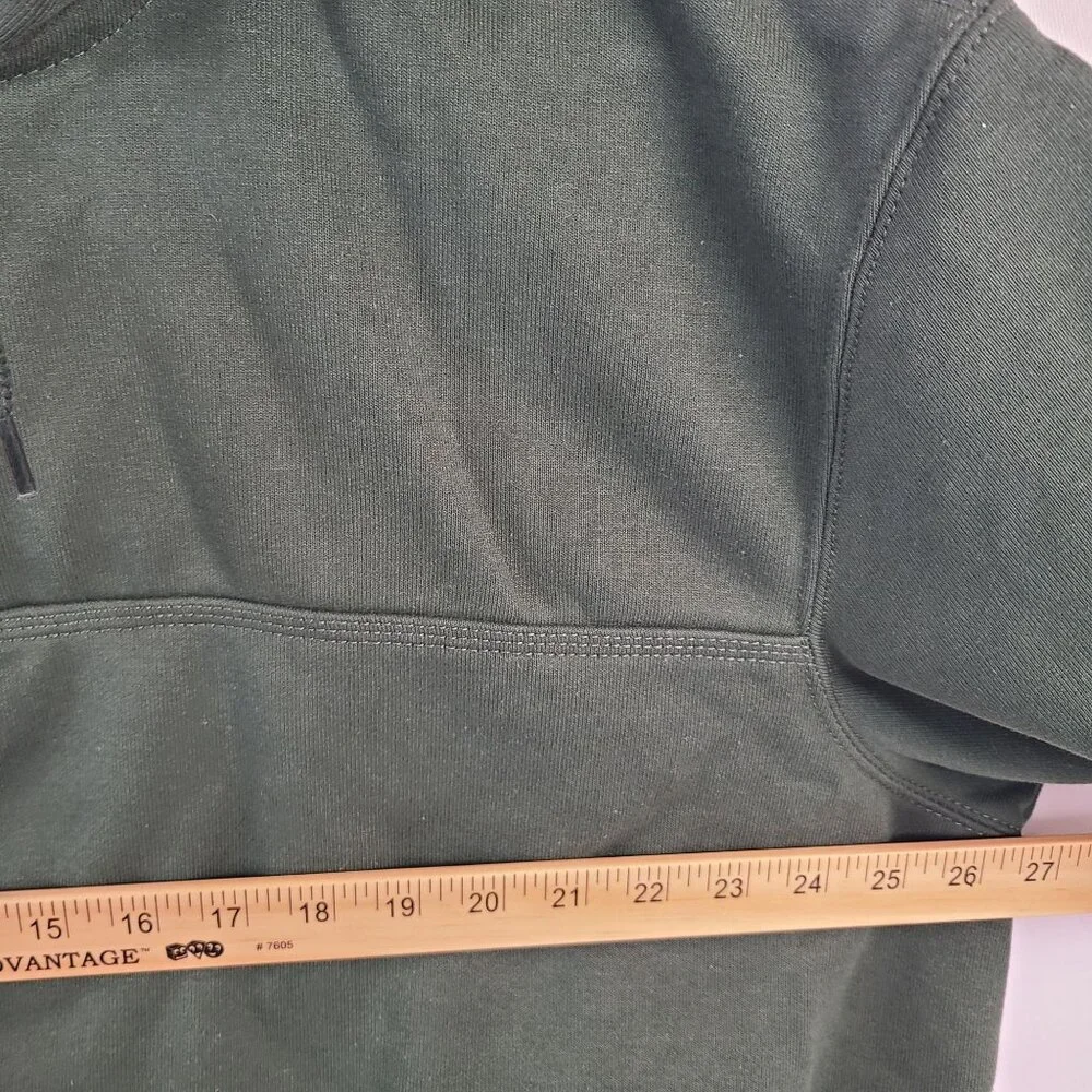 Carhartt Rain Defender Loose Fit Heavyweight Quarter-Zip Sweatshirt Green Sz XL